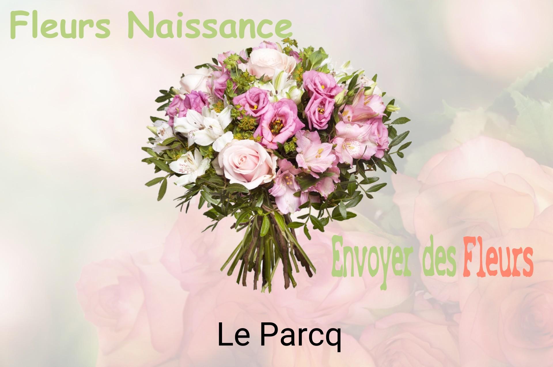 Bouquet de fleurs de naissance livré à Le Parcq
