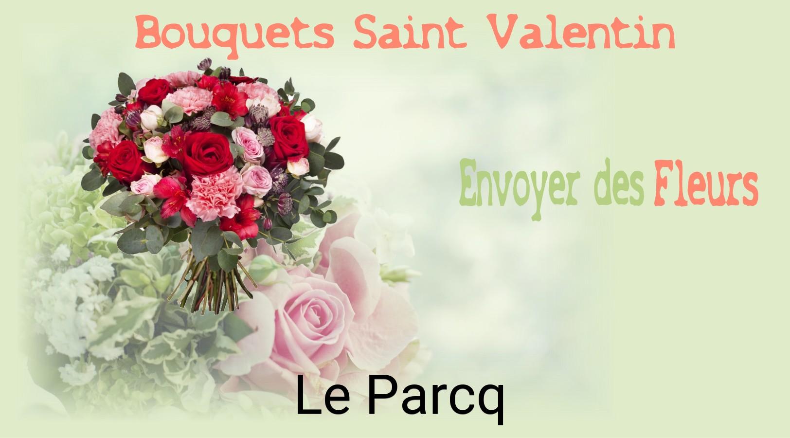 Roses de Saint-Valentin livrées à Le Parcq
